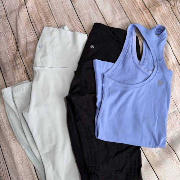 lululemon athletica Pants - LULULEMON 3 piece Bundle!  Women's Medium - 2 leggings/1 tank